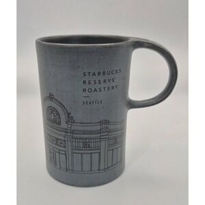 Starbucks Reserve Mug 2017 Roastery & Tasting Room Seattle Gray Slate 10oz